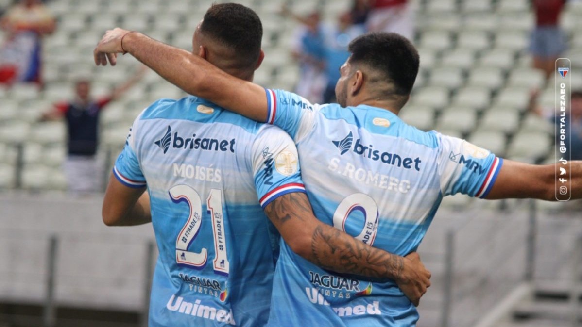 Com gol e assistência de Moisés, Fortaleza vence Bahia pelo Nordestão