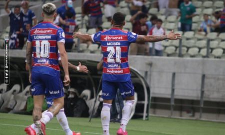 Moisés Vieira marca golaço em empate do Fortaleza