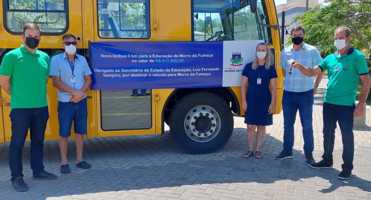 Novo ônibus à disposição da educação de Morro da Fumaça