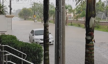 Temporal causa alagamentos em Morro da Fumaça