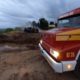 Bombeiros de Morro da Fumaça atendem incêndio em carregadeira