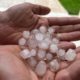 Chuva de granizo atinge Morro da Fumaça (VÍDEO)