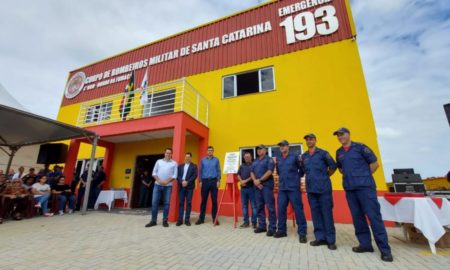 Inaugurado novo quartel dos Bombeiros de Morro da Fumaça