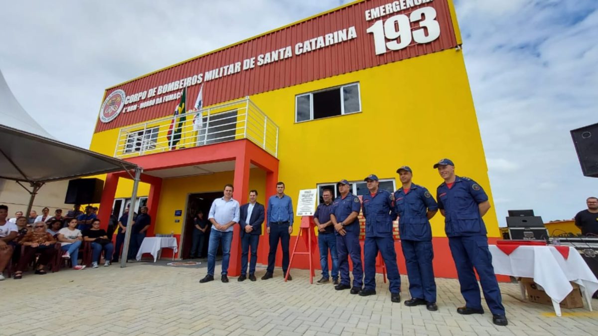 Inaugurado novo quartel dos Bombeiros de Morro da Fumaça