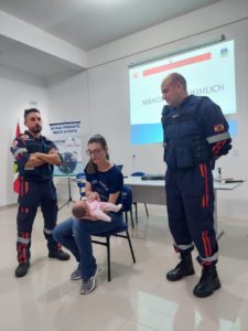 Curso de manobra de Heimlich para gestantes vira lei em Morro da Fumaça