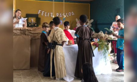 Escolas de Morro da Fumaça celebram o verdadeiro sentido da Páscoa