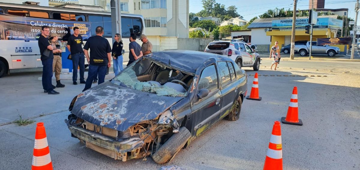 “No Trânsito, Escolha a Vida”: Morro da Fumaça adere à campanha do Maio Amarelo