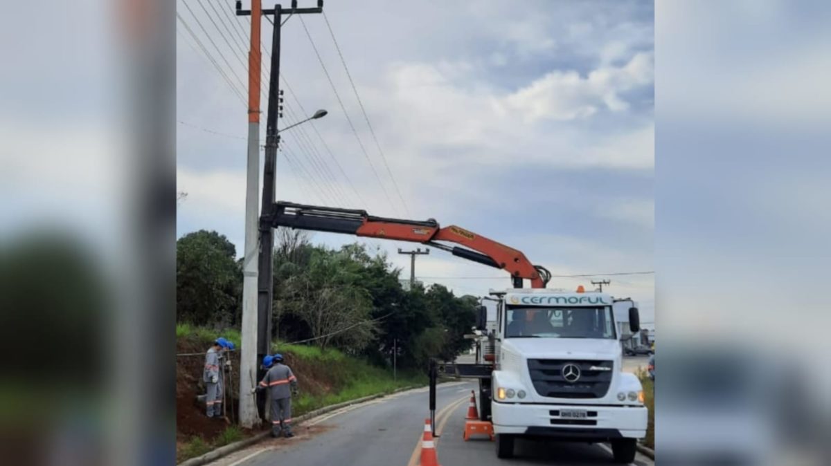 Cermoful Energia instala novo religador no bairro Bortolatto