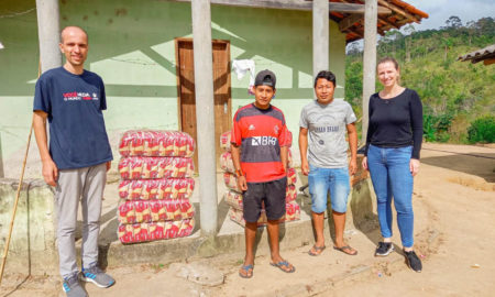 Em projeto da Unesc, Kiarroz contribui com alimentos para aldeia indígena