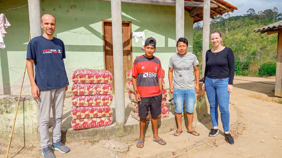 Em projeto da Unesc, Kiarroz contribui com alimentos para aldeia indígena