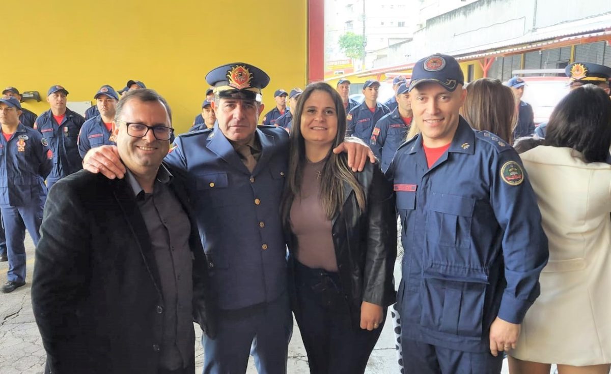 Comandante do Corpo de Bombeiros de Morro da Fumaça é promovido