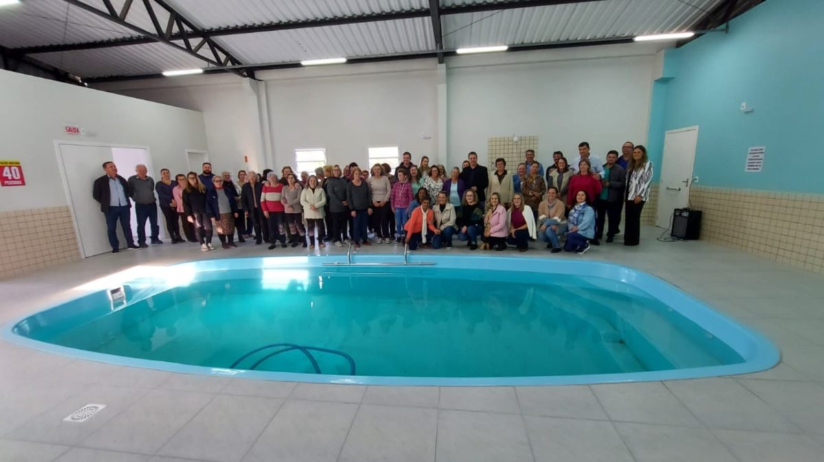 Centro do Idoso de Morro da Fumaça passa a contar com piscina hidroterápica
