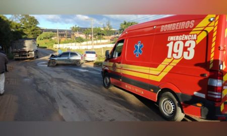 Acidente deixa duas pessoas feridas na Rodovia Angelo Zilli