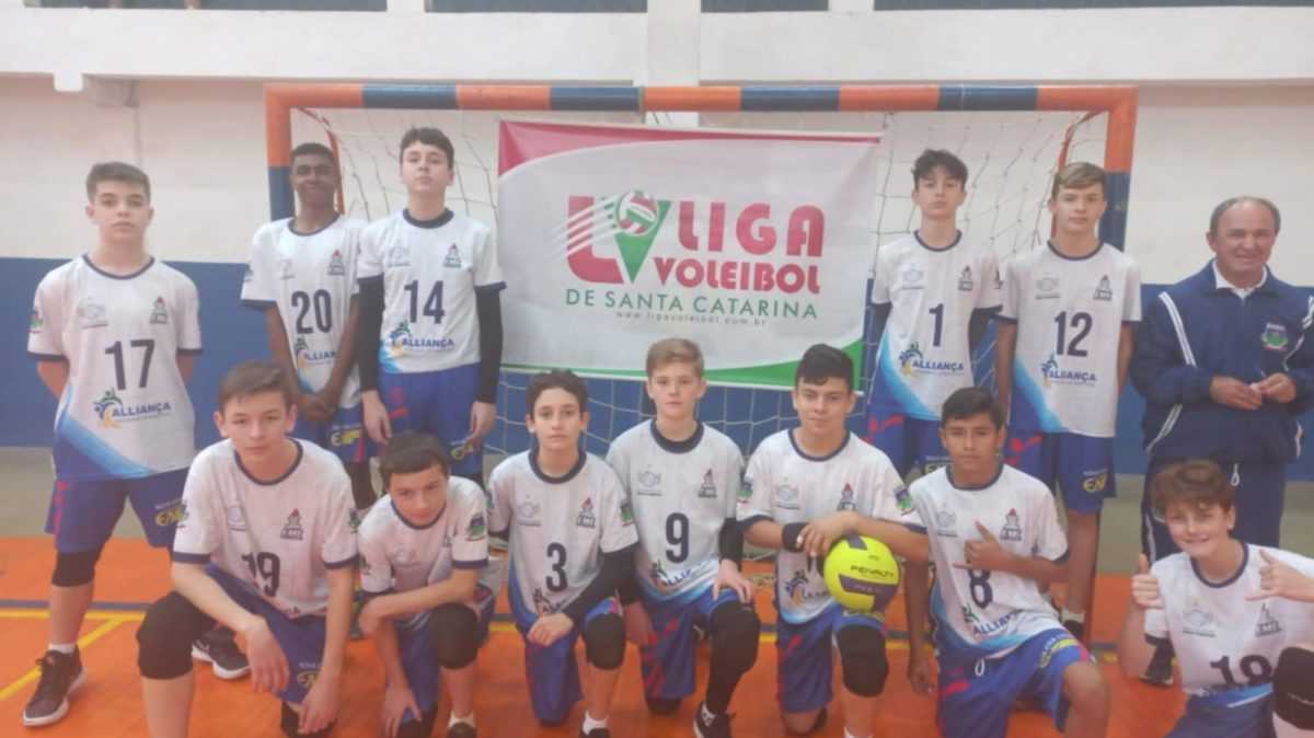 Morro da Fumaça vence etapa da Liga de Voleibol de Santa Catarina sub 15