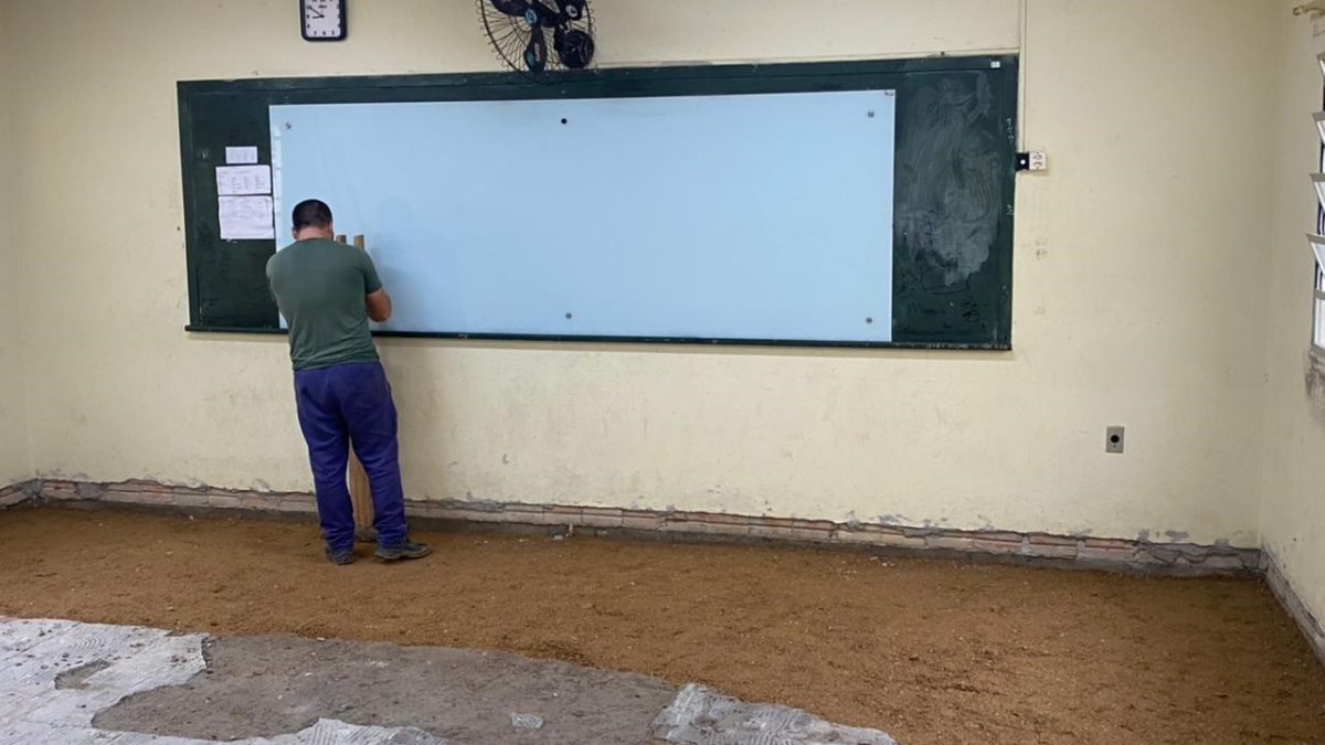 Durante o recesso, escolas e frota de ônibus recebem manutenções em Morro da Fumaça