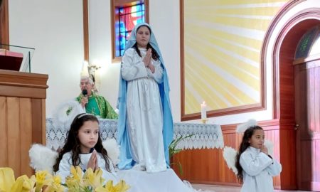 Matriz São Roque recebe edição de agosto da Missa das Crianças