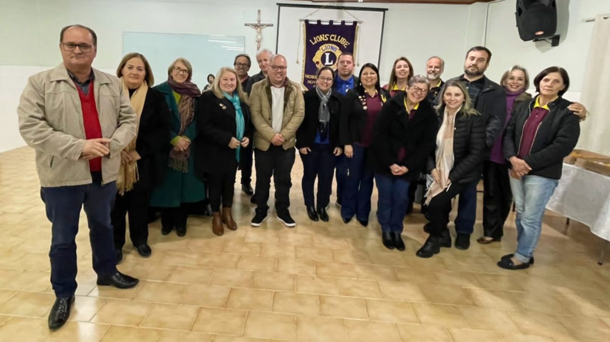 Lions Clube Novos Horizontes realiza encontro de presidentes