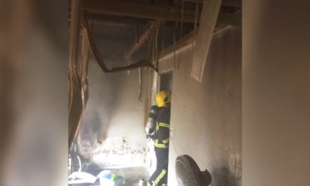 Incêndio atinge residência no bairro Naspolini