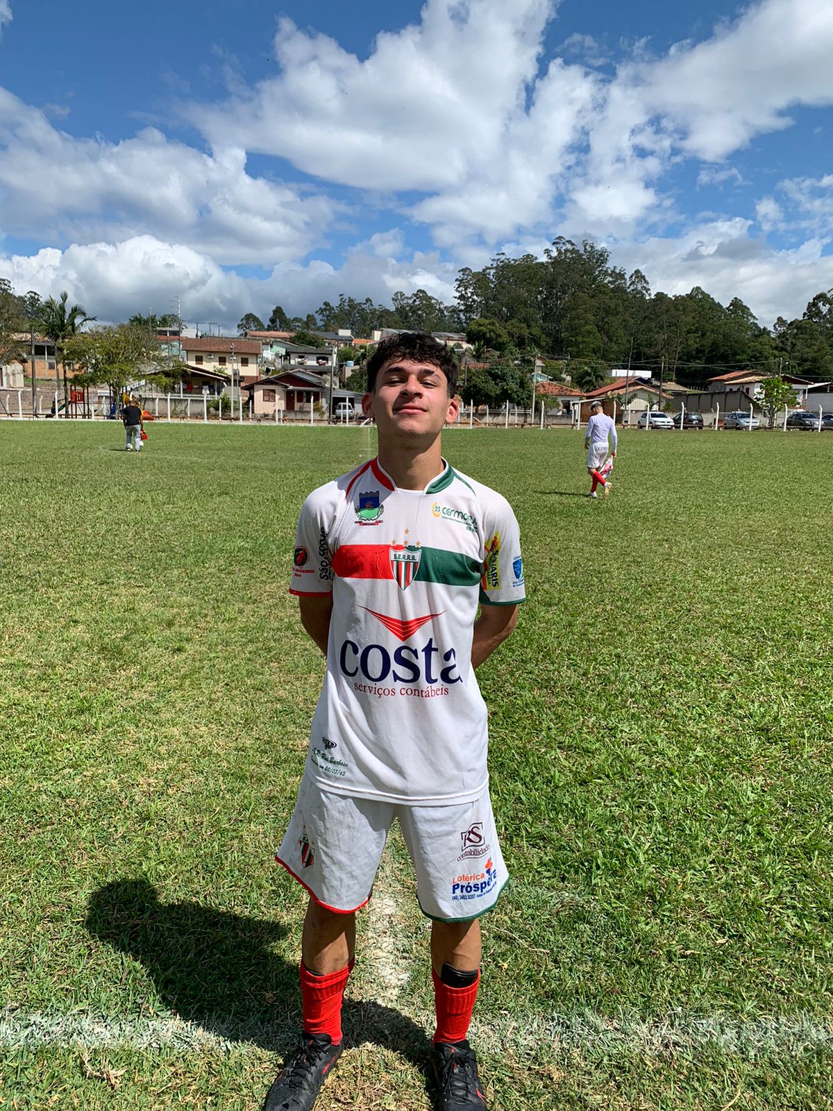 Sub-17 do Rui Barbosa na final do Campeonato Regional da LUD