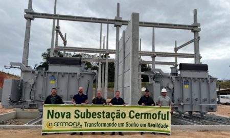 Cermoful instala transformadores na nova subestação