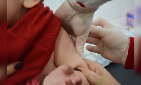 Morro da Fumaça atinge 87% na campanha contra a Poliomielite