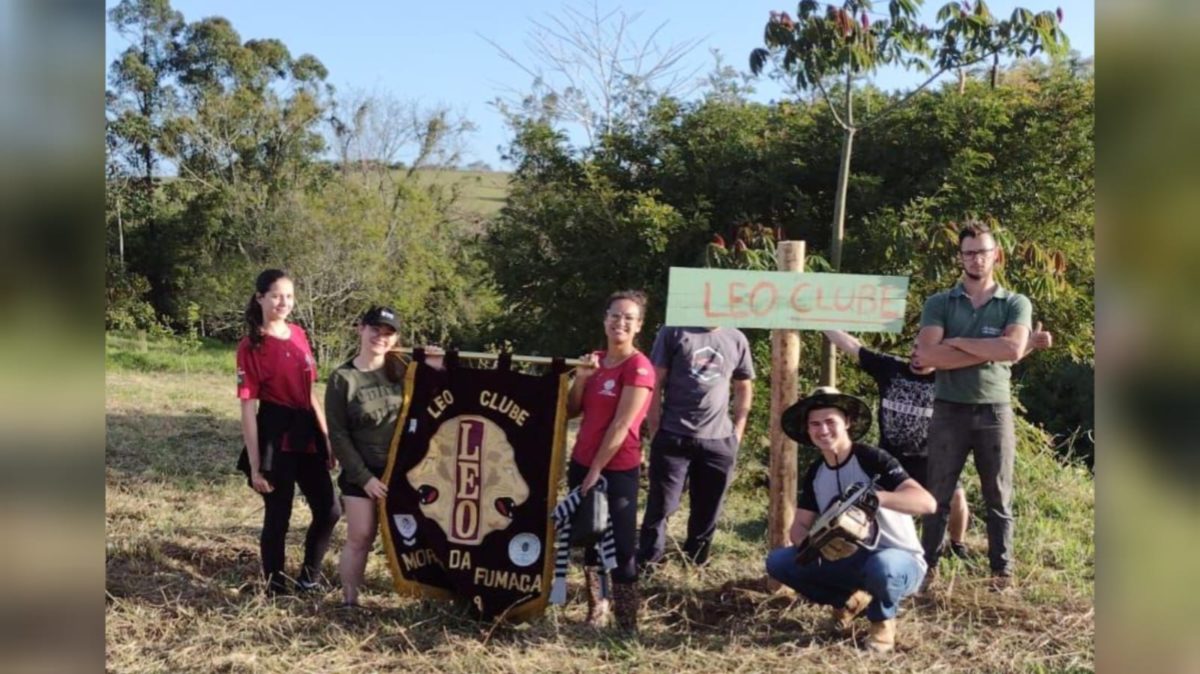 Leo Clube de Morro da Fumaça adota área verde no Bairro Maccari