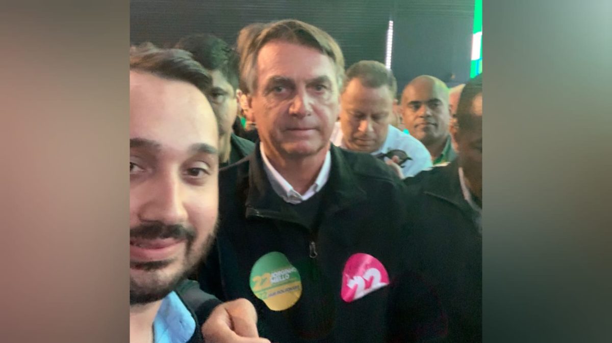 Vereador faz vídeo em apoio a Bolsonaro para receber o Presidente em Morro da Fumaça