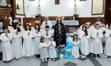 Missa em homenagem a Nossa Senhora Aparecida reúne fiéis na Igreja Matriz