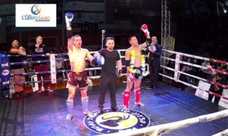 Atleta da Academia Defarias Team vence luta de Muaythai em São Ludgero