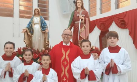 Comunidade católica comemora padroeira Santa Catarina de Alexandria