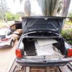 Polícia Militar de Morro da Fumaça apreende objetos furtados após abordar veículo em fuga