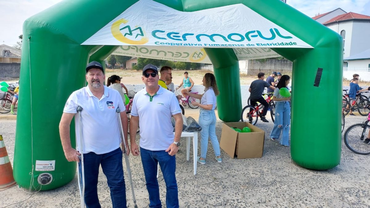 Integração marca Passeio Ciclístico de aniversário da Cermoful