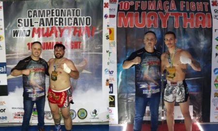 Atletas da Academia Defarias Team Muaythai vencem lutas no card preliminar e principal