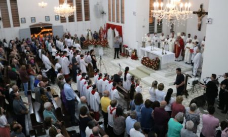 Bispo instala Paróquia Santa Catarina de Alexandria em Estação Cocal