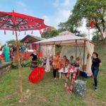 “Crocheteiras” fazem sucesso na decoração de Natal do Distrito de Estação Cocal