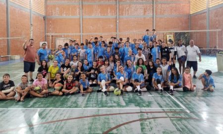 Escolinhas de voleibol da FME Morro da Fumaça encerram ano