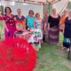 “Crocheteiras” fazem sucesso na decoração de Natal do Distrito de Estação Cocal