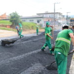 Município inicia pavimentação asfáltica nas ruas João de Rochi e Ângelo Padoin