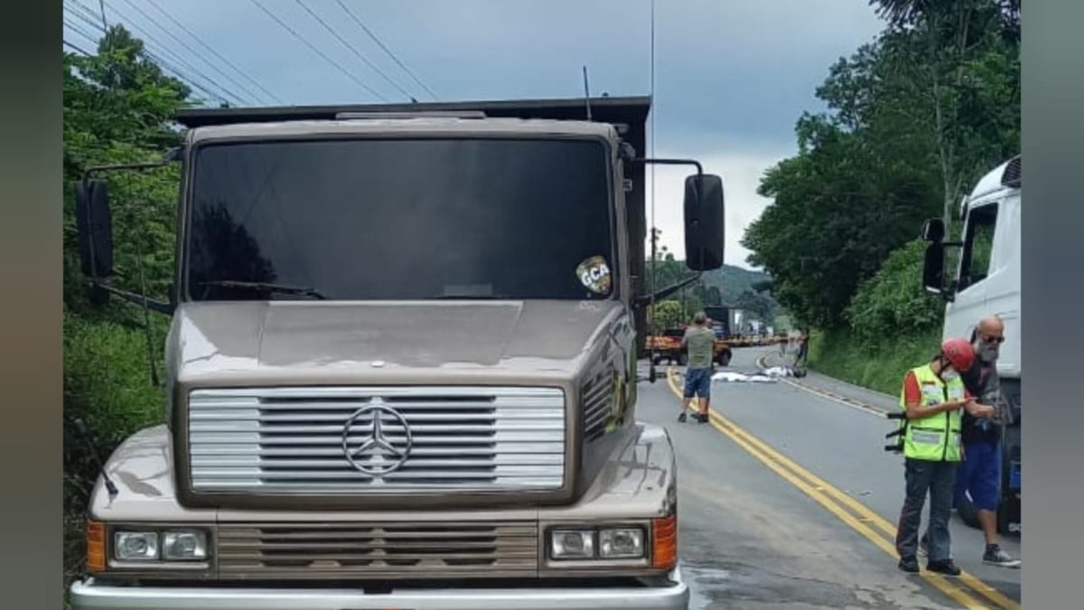 Caminhão de Morro da Fumaça envolvido em acidente com duas mortes