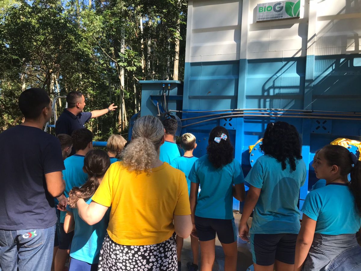 Alunos da Rede Municipal de Ensino visitam Estação de Tratamento de Água