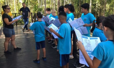 Alunos da Rede Municipal de Ensino visitam Estação de Tratamento de Água