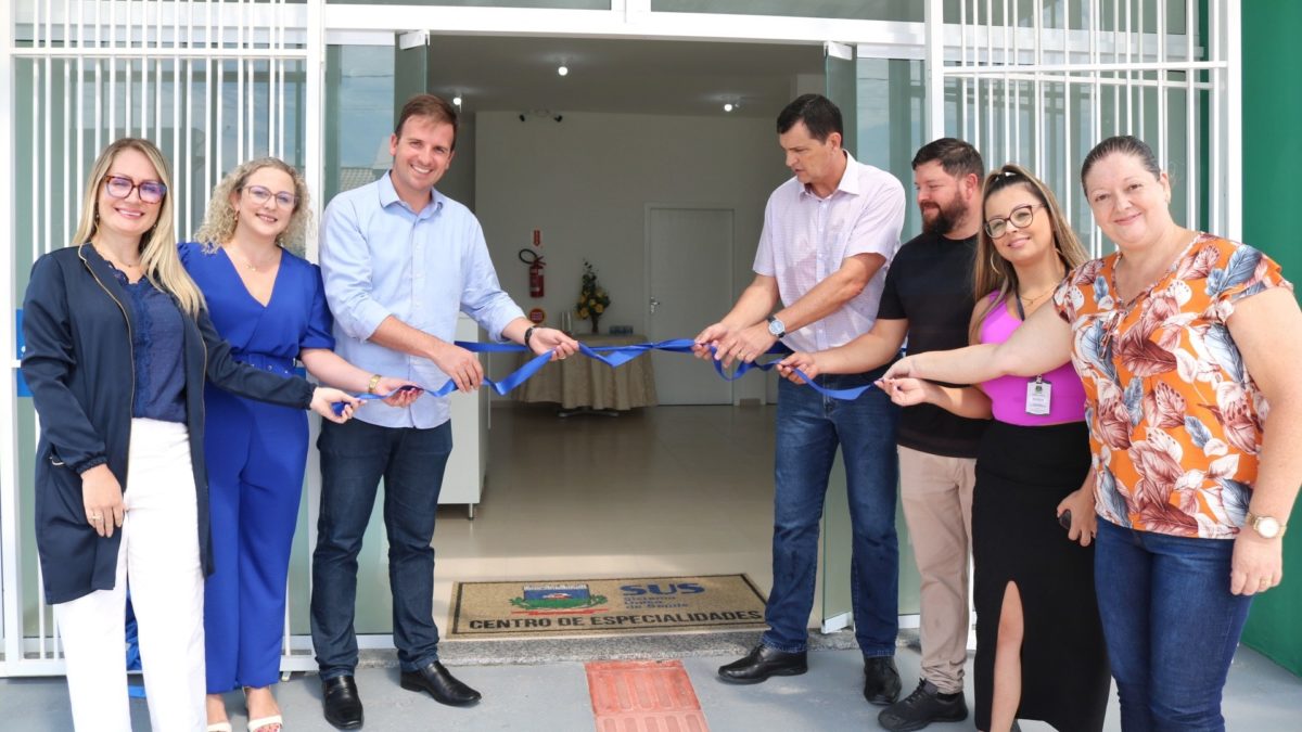 Morro da Fumaça inaugura Centro de Especialidades Médicas