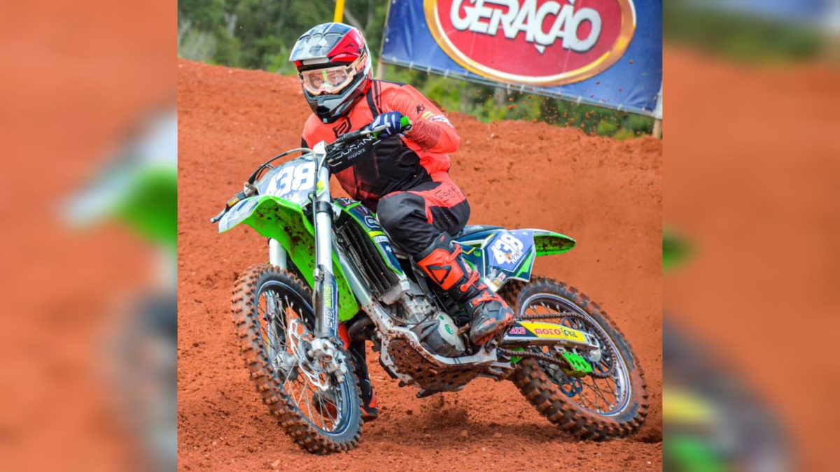 Piloto fumacense estreia no Campeonato Catarinense de Motocross