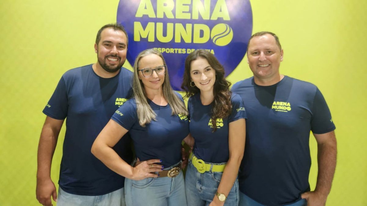 Arena Mundo inaugura espaço para Beach Tennis, Futevôlei e Vôlei de Praia em Morro da Fumaça