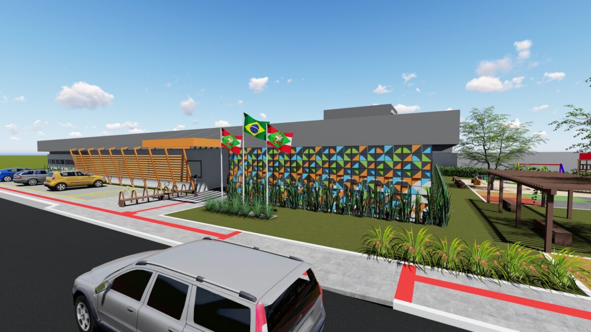 Construção da Escola Vicente Guollo: Primeira etapa da obra deve ser concluída em julho