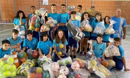 Escolas e creches de Morro da Fumaça recebem novos materiais esportivos e de lazer
