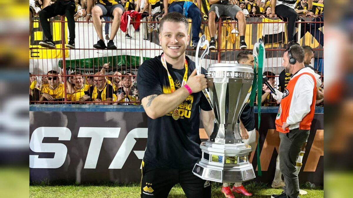 “É a realização de um sonho pessoal”, afirma fumacense Campeão Catarinense pelo Tigre