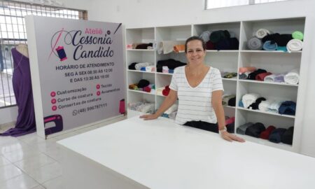 Ateliê Cessonia Candido inaugura no centro de Morro da Fumaça