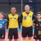 Futsal de Morro da Fumaça presta homenagem à Blumenau em quadra