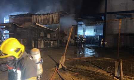 Incêndio em empresa mobiliza Bombeiros de Morro da Fumaça, Içara e Criciúma